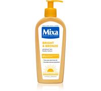 Mixa Bright & Bronze crème pour le corps nourrissante pour un bronzage progressif 250 ml