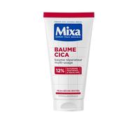 MIXA - Cica Baume - Crème Réparatrice Multi-Usage - Apaise & Protège - Réparation 8x Plus Rapide* - Texture Riche - Panthénol + Glycérine - Adultes, Enfants & Bébés - Peaux Sèches Irritées - 50 ml