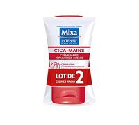 Mixa Cica-Mains Crème Mains Reparatrice Intense, Lot de 2 x 50 ml