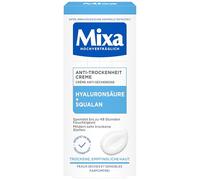 Mixa Crème anti-sécheresse pour le visage - Pour peaux sèches et sensibles - Avec acide hyaluronique et squalane - 50 ml