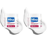 Mixa Crème Corporelle Urea CICA Repair+ pour Peaux très sèches avec 10% de [urée + panthénol] Lisse, réduit la rugosité et apaise - Convient aux Peaux sensibles - 400 ML (Lot de 2)