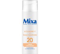 MIXA - Crème Soin Corps Anti-Tâches SPF20, Éclat Unifié à la Vitamine C & Niacinamide (50mL) - Le Lot De 2