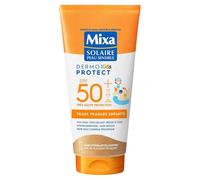 Mixa Dermo Protect Kids Lait Solaire SPF50+ 175 ml - Peaux fragiles, sans parfum, résistant à l'eau
