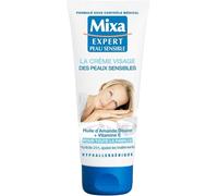 Mixa Expert Peau Sensible - la Crème Visage des Peaux Sensibles à l'Huile d'Amande Douce + Vitamine E - 100 ml