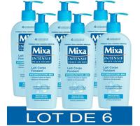 Mixa Intensif Lait Corps Fondant Hydratation 48h - Peaux Sèches - 250 Ml X6