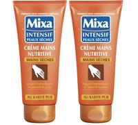 Mixa Intensif Peaux Sèches Crème Mains Nutritive 100 ml (Lot de 2)