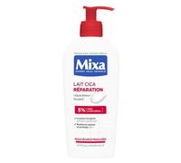 MIXA - Lait Cica Réparation Effet Longue Durée Peau Sèche et Fragilisée | Hydratation Onctueuse | Soin Quotidien | le flacon de 250ml | LOT DE 3