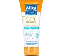 Lait Fondant Mixa Solaire SPF50+ Peaux Sensibles à Réactives - 200 ml