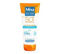 Mixa Lait Solaire Protection pour Peaux Sensibles à Réactives SPF50+ 200 ml - Lot de 2