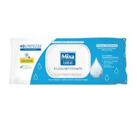 Mixa Lingettes Bébé à L'eau Nettoyante x48
