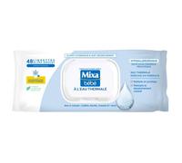 Mixa Lingettes Bébé à l’eau Thermale x48