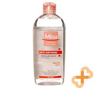Mixa Micellaire Eau pour Sec Peau 400ml Enlever Maquillage Visage Yeux Glycérine