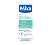 Mixa Pâte Concentrée Anti-Boutons, Pâte Anti-Boutons Ciblée avec Niacinamide et Acide Salicylique - Action rapide et ciblée sur tous les types de boutons, convient aux peaux sensibles, 15ml