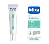 Mixa Pâte concentrée anti-boutons Niacinamide et acide salicylique pour peaux sensibles 15 ml