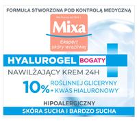 MIXA Peau sensible Expert Hyalurogel Crème hydratante riche 50ml