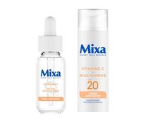 Mixa - Sérum Concentré Anti-Imperfections + Crème Anti-Taches - à la Vitamine C et Acide Glycolique - Taches et Teint Terne