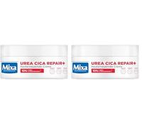 Mixa Soin hydratant hautement concentré pour le visage, le corps et les mains, pour les peaux sèches et gercées, avec urée et niacinamides, Urea Cica Repair+, 150 ml (Lot de 2)
