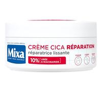 MIXA - Soin Réparateur Mains Sèches et Fragiles, Texture Riche et Hypoallergénique (Pot 150mL) - Le Lot De 3