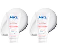 MIXA - Soin Visage Nourrissant & Éclat - Hydratation 24H & Anti-Tiraillements - Vitamine E + Extraits de Probiotiques - Peaux Sèches à Très Sèches Sensibles - 50ml (Lot de 2)