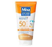 Lait solaire - Mixa - Dermo Protect Kids - SPF50+ - 50ml - Non gras - Résistant à l'eau