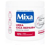 Mixa Crème Corporelle Urea CICA Repair+ pour Peaux très sèches avec 10% de [urée + panthénol] Lisse, réduit la rugosité et apaise - Convient aux Peaux sensibles - 400 ML