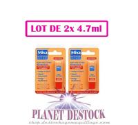 Mixa Visage Soin des Lèvres Gercées Lot de 2 x 4,7g