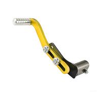 Mixabloem Levier de vitesse de moto en alliage d'aluminium CNC optimisé pour une réactivité et une large couverture du véhicule (doré)