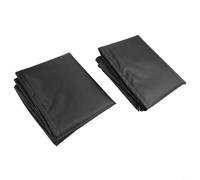 Mixabloem Lot de 2 courroies d'entraînement pour Bosch 2604736010 - Courroie de distribution en caoutchouc compatible avec ponceuse PBS-75 AE, GBS 75 AE, 1274DVS, 75A - Noir