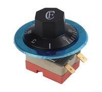 Mixabloem Thermostat de four électrique - Commutateur réglable pour chauffage et refroidissement, normalement fermé, plage de 50-300 °C, 250 V 16 A, tube capillaire