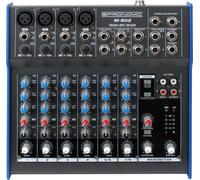 Mixage Studio Scene Controleur DJ PA 8 Canals Mixer Table Connecteur XLR Jack EQ