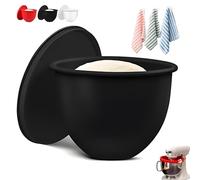Mixaid Silicone Liners For Kitchen Tilt-Head 5 Qt Mixers, Silicone Mixing Bowl Liners, Mixer Bowl Accessories And Attachments For Baking And Cooking, Replacement Mixers Bowls(BLACK)