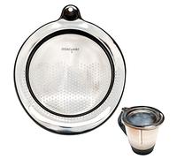 mixcover Couvercle d’égouttage en acier inoxydable pour Thermomix TM6 et TM5, pâtes, légumes, riz, etc. Égouttage facile. Ustensile Thermomix