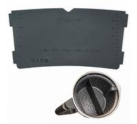 mixcover Diviseur de panier de cuisson pour Thermomix TM6 TM5 TM31 Thermomix, accessoire de cuisson, diviseur de casserole, grattoir à mixer, accessoire TM, flexible