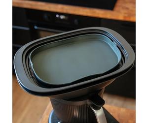 mixcover Moule à cuisson vapeur en silicone avec livre de recettes Ebook (français non garanti) compatible avec les accessoires Thermomix pour étagère Varoma - Accessoires pour TM7