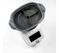 Mixcover Séparateur en silicone pour cuisinière à vapeur Monsieur Cuisine - Pour diviser l'espace de cuisson à moitié ou quart, compatible avec Monsieur Cuisine Connect Edition Plus MCC MCEP Quarter