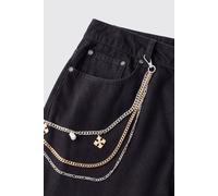 Mixed Charm Layered Jean Chain homme - multicolore - ONE SIZE, multicolore