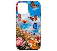 Mixed Flower Bouquet Floral Wildflower Botanical Cottagecore Coque pour iPhone 12 Mini