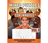 Mixed Puzzles Activity Book For Inmates Vol 5
