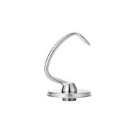 mixer attachments, Compatible avec le batteur sur socle à tête inclinable KitchenAid de 4,5 à 5 pintes, comprenant un fouet à 6 fils, un batteur plat et un crochet pétrisseur.(Dough Hook)