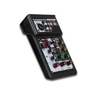 Mixer Audio, Sound Mixer Sound Board DJ Audio DJ Board Console Système pour l'enregistrement, le Streaming en Direct, le Podcasting