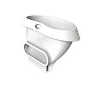 Mixer Funnel Attachment - Anti Splash Silicone Pouring Shield | Flexible Food Grade Baking Aid Wide Mouth Ingredient Guide Design Compatible Tilt Head Stand Mixer for Kitchen, Cooking, Baking