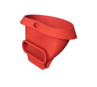 Mixer Funnel - Liquid Transfer Tool for Kitchen Lab Use | Food Grade Silicone with Wide Mouth, Flexible Design for Smooth Pouring of Oils Sauces Beverages 6.3x4.37x4.02 in