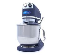 Mixer planétaire professionnel 7 L - 11 vitesses, 2 kg de pâte - bleu acier mat