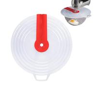 Mixer Splatter Guard Fouets Couvercle Mélangeur Couvercle Anti-Éclaboussures Couvercle de Bol Anti-Éclaboussures pour Bol Mélangeur Fouet pour La CrèMe Fouettée 31CM
