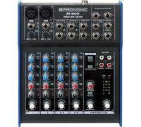 Mixer Table Mixage Controleur DJ Scene PA Professionnel 6 Canals XLR Jack