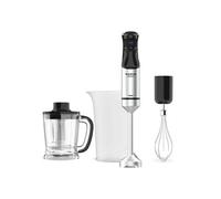 Taurus Mixeur plongeant HBA1501X 1 500 W - 20 vitesses - Turbo - Lames inox - Verre 700 ml
