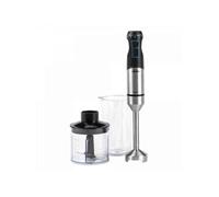 Jata Mixeur à main JEBT1791 1500 W 4 lames inox Pied démontable 2 vitesses Hachoir et verre 700 ml
