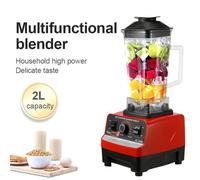 Mixeur 2 en 1 durable, extracteur de jus, robot culinaire - 2000 W - Lame en acier inoxydable - Sans BPA - Facile à nettoyer