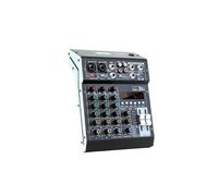 Mixeur 4 canaux 99 effets DSP Enregistrement PC Alimentation fantôme 48 V Mixeurs de son USB Console DJ Bluetooth Mixa Table d'harmonie de studio
