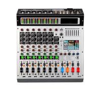 Mixeur 8 canaux, mixage professionnel, 99 effets numériques DSP, console DJ for scène(12-way)